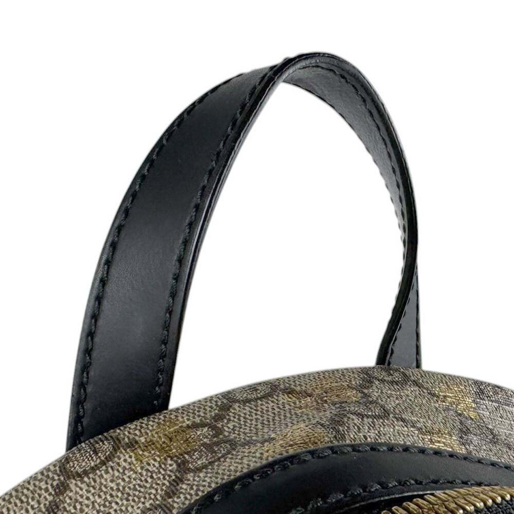 GUCCI Black Canvas Backpack - Picture 10 of 15